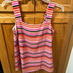 CAbi Multicolor Striped Cami Tank- London Calling